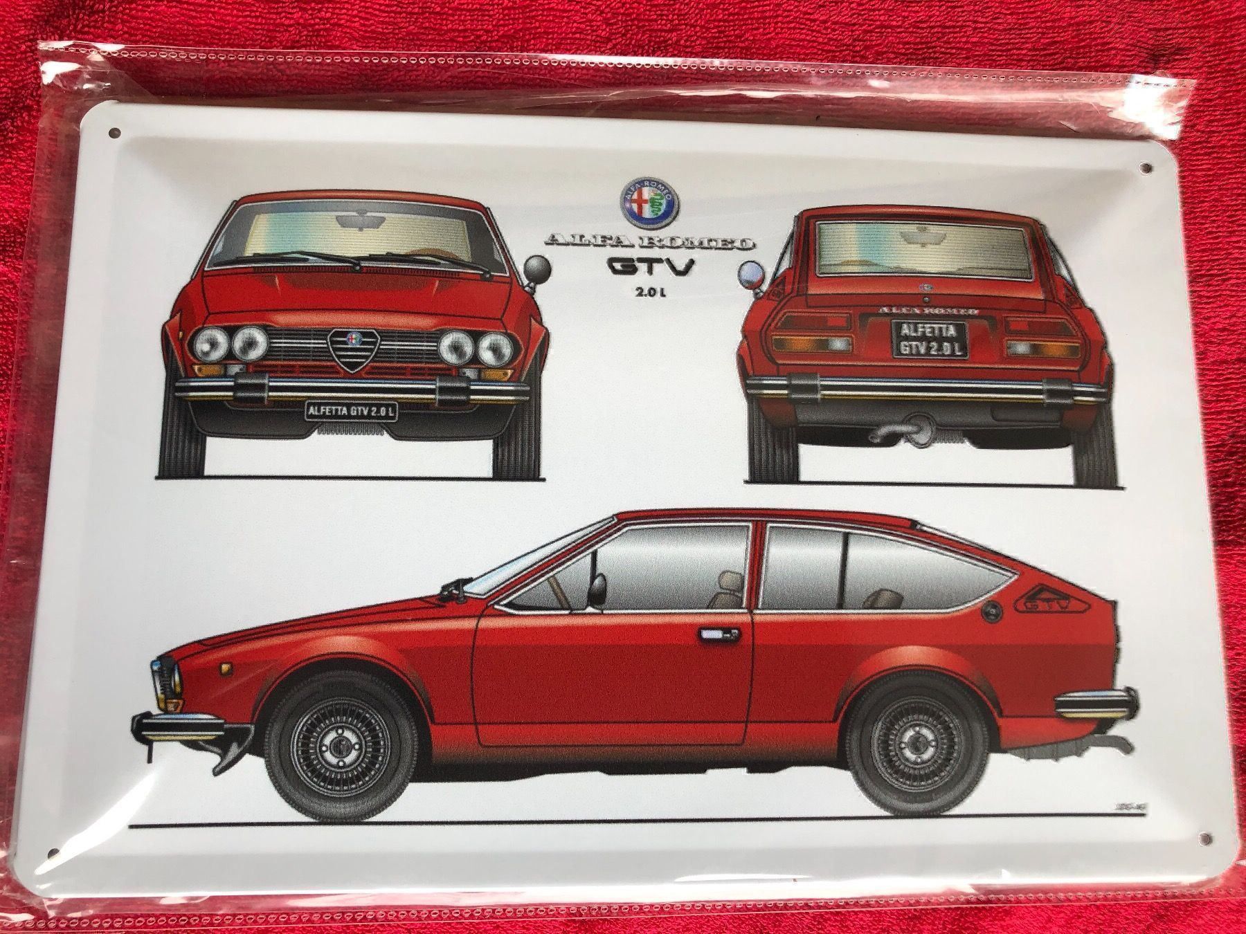 Insegne: Alfa romeo gtv 2l italia Oldtimer – Nuovo (secondo la descrizione) da Reinach AG venduto da rares75