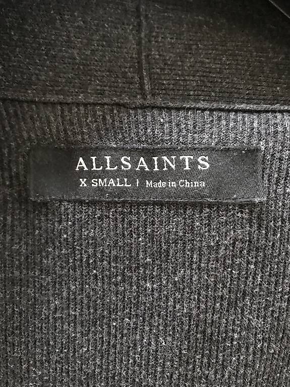 Gilets & Westen: Gilet ALLSAINTS noir X-SMALL – Gebraucht aus Muri b. Bern von YSA 2