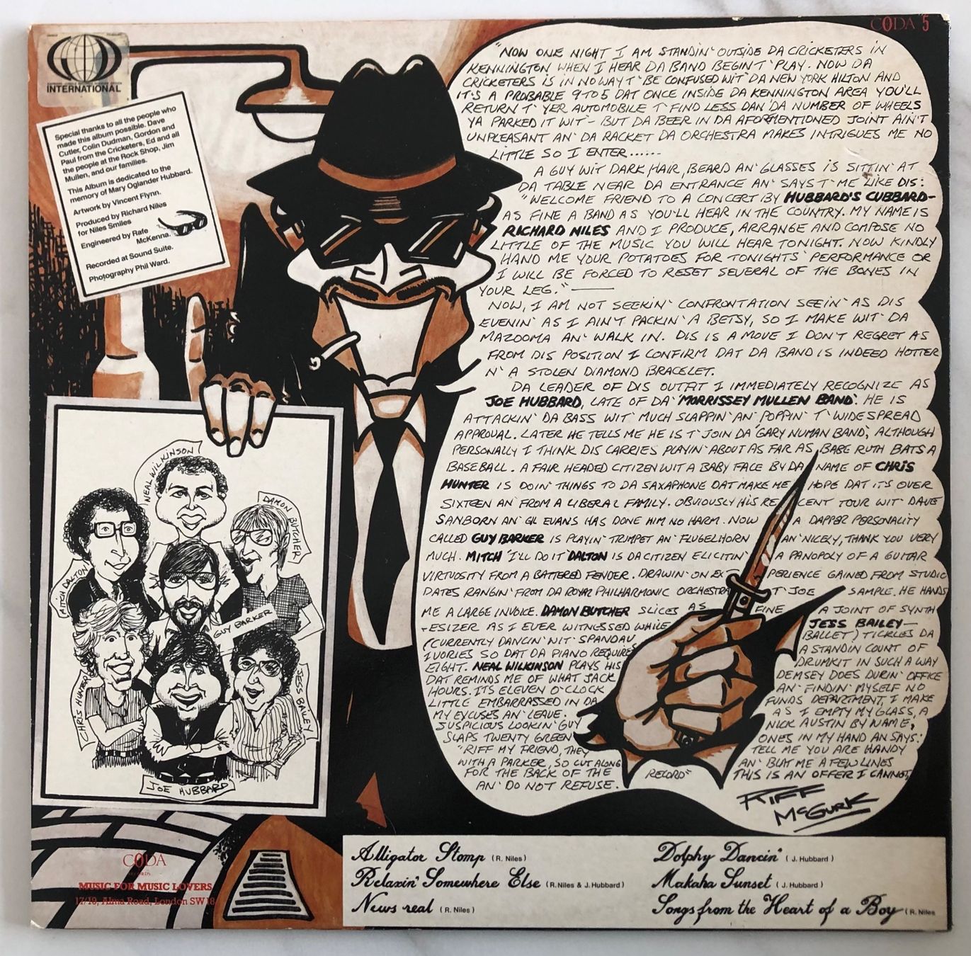 Vinyles: HUBBARDS CUBBARD - HUBBARDS CUBBARD – D'occasion à Poliez-Pittet par Newtown-Records 1