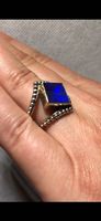Silberring mit Boulder Opal( Neu nicht getragen )