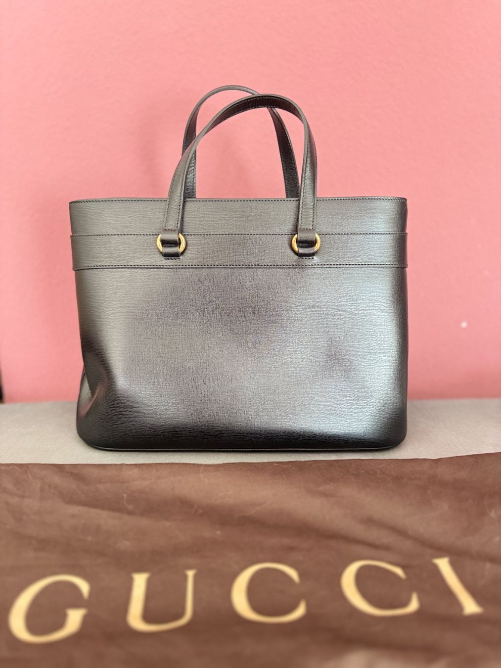 Gucci Taschen für Damen: Gucci Bright bit schwarz-golden – Neu (gemäss Beschreibung) aus Muttenz von einfach-schoen 1