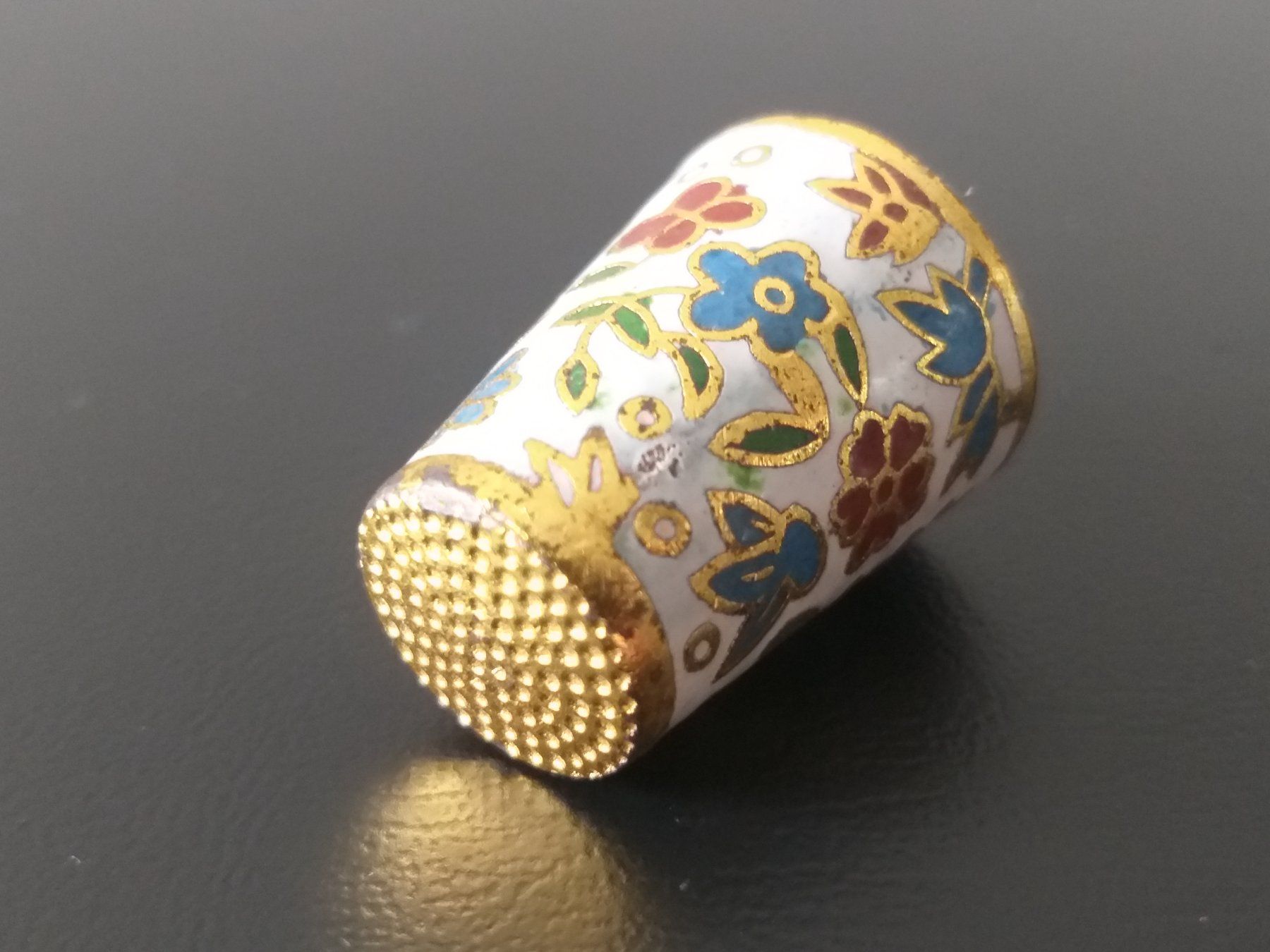 Dés à coudre: Dé à coudre cloisonné – D'occasion à Cossonay-Ville par Les_1001_perles 5