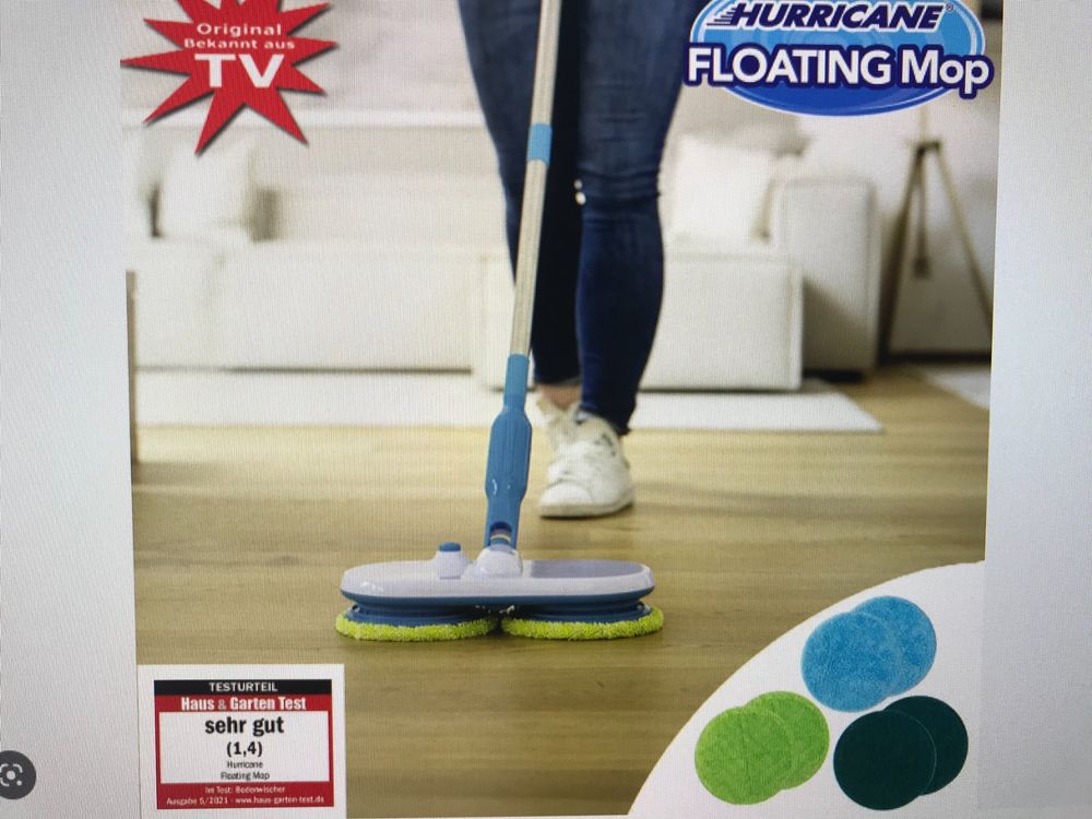 Hurricane Floating Mop Bewertungen