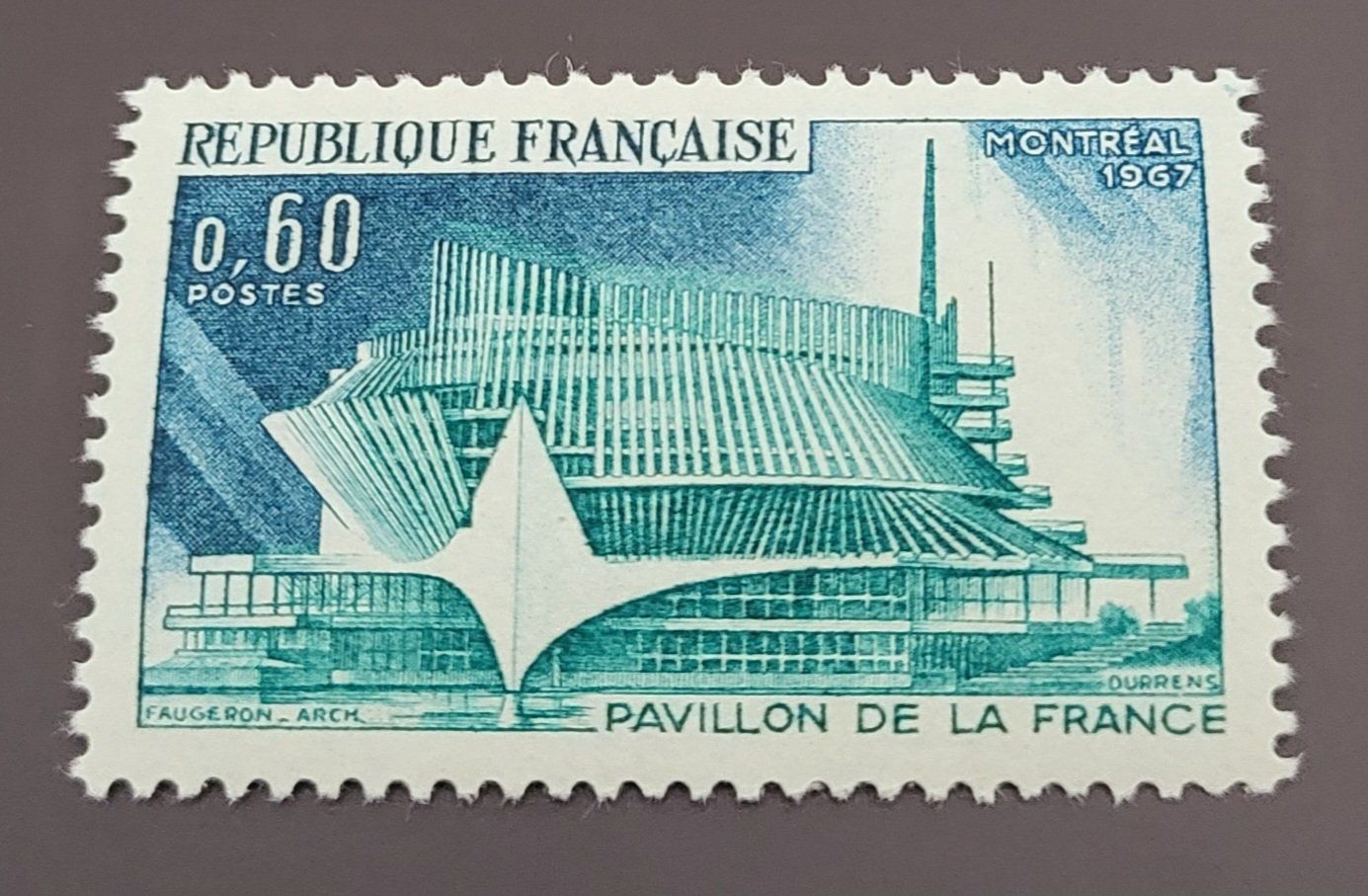 Tutti i francobolli: Frankreich 1967 briefmarke – Usato da St Gallen venduto da Stampsalshobby