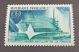 Frankreich 1967 briefmarke