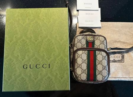 Gucci Umhängetasche Ophidia GG Supreme Canvas Unisex