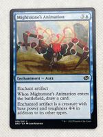 Magic Card: Mightstone's Animation, seltene Karte!