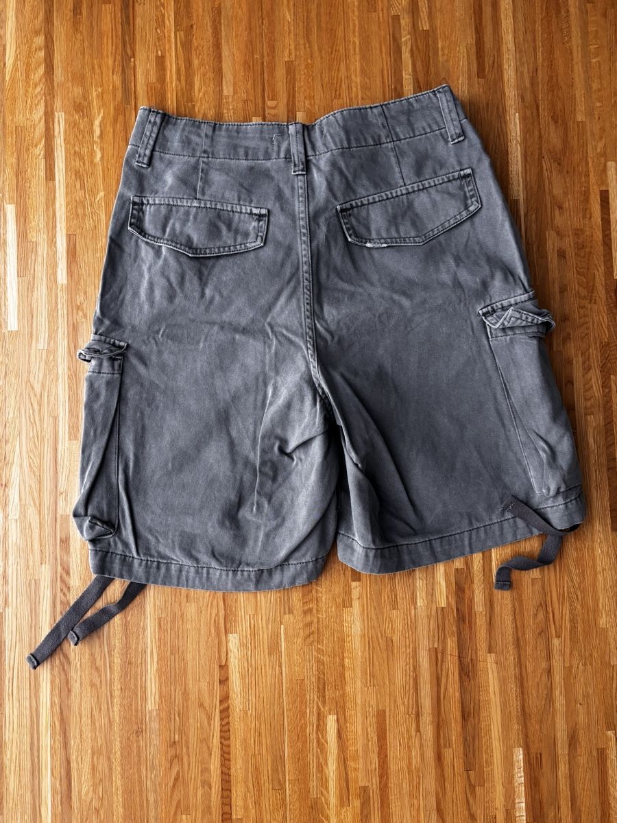 Pull&Bear Hosen: Pull&Bear Cargo Shorts grau – Gr. 34 / XS – Gebraucht aus Meierskappel von Mial_2 2