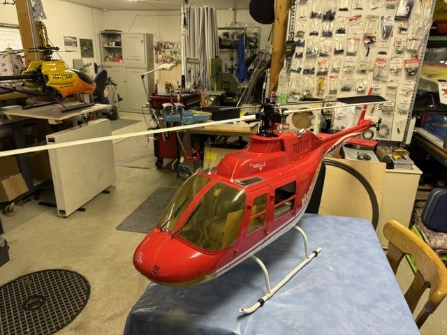 Vario Helicopter Modellismo RC: JET RANGER HELISWISS 1800mm – Usato da Sempach venduto da Wewa1 1