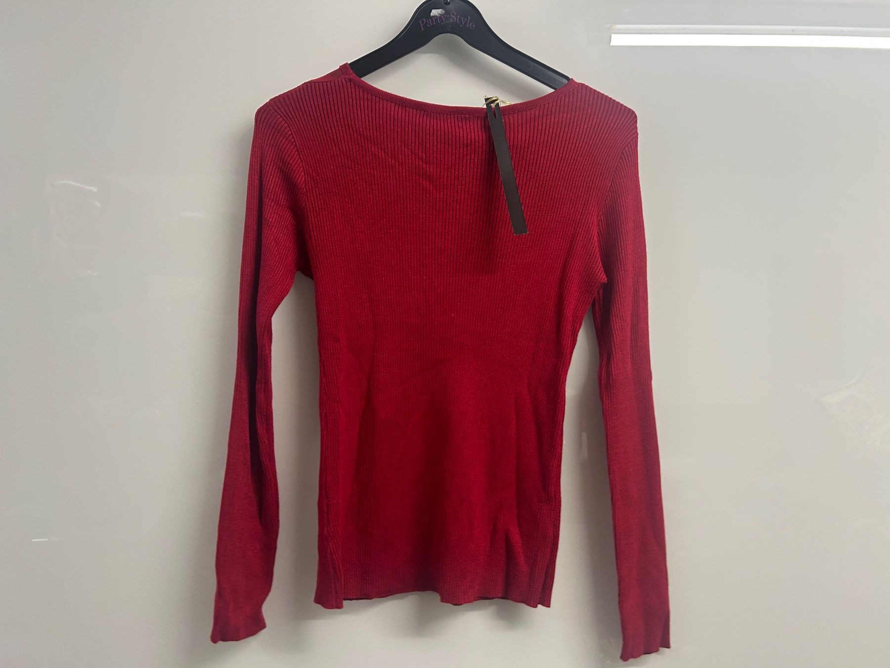Maglioni & Felpe: Pullover rot dekorativer Ausschnitt one size Neu – Nuovo e nell'imballaggio originale da Regensdorf venduto da Spyke55 4