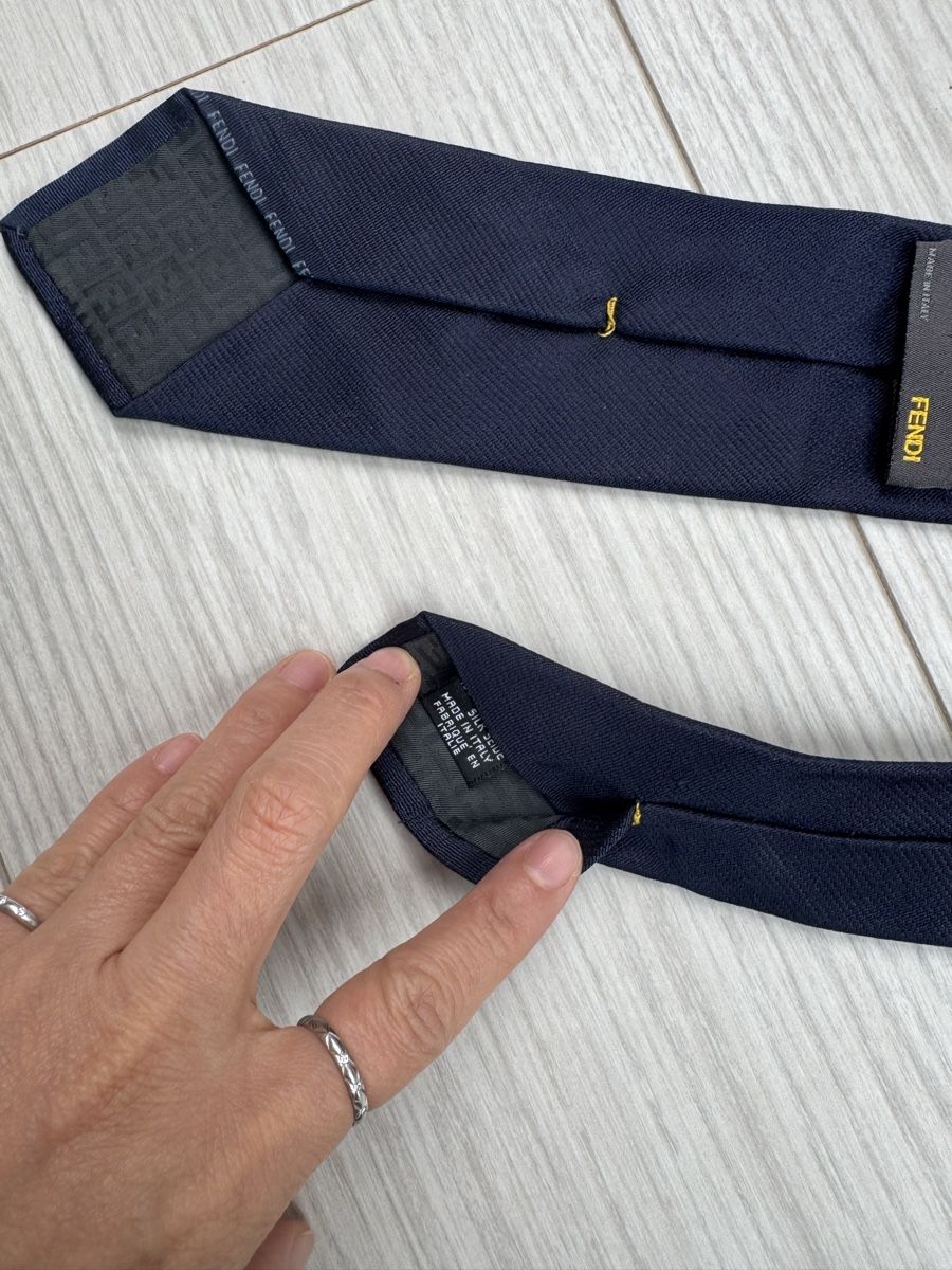 Fendi Krawatten: Fendi cravate, tie, marine – Gebraucht aus Basel von mimi8668 2