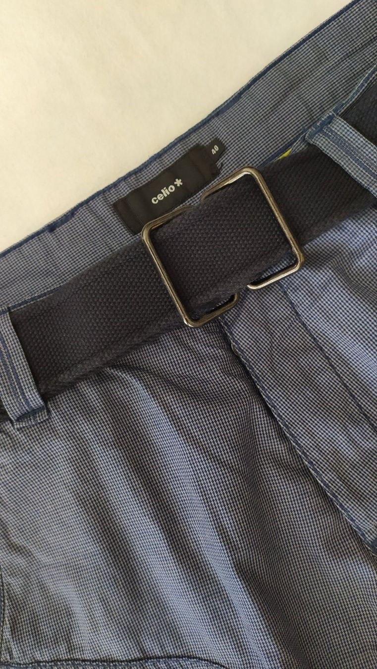 Hosen: Short/bermuda avec ceinture CELIO gr. 40 – Gebraucht aus Chezard St-Martin von Loucail 1