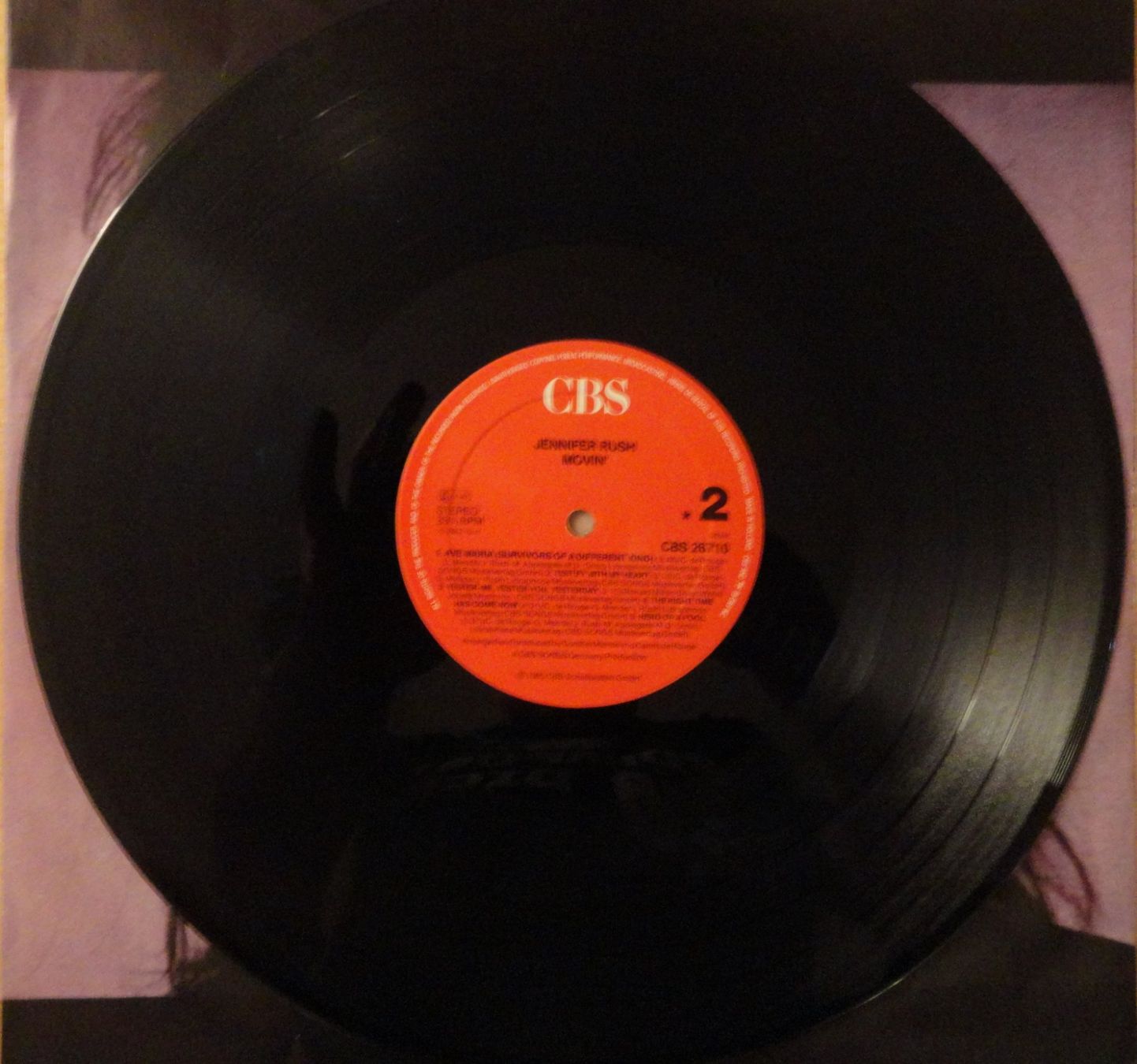 Dischi in vinile: JENNIFER RUSH - Movin' – Usato da Neftenbach venduto da Verk13 3