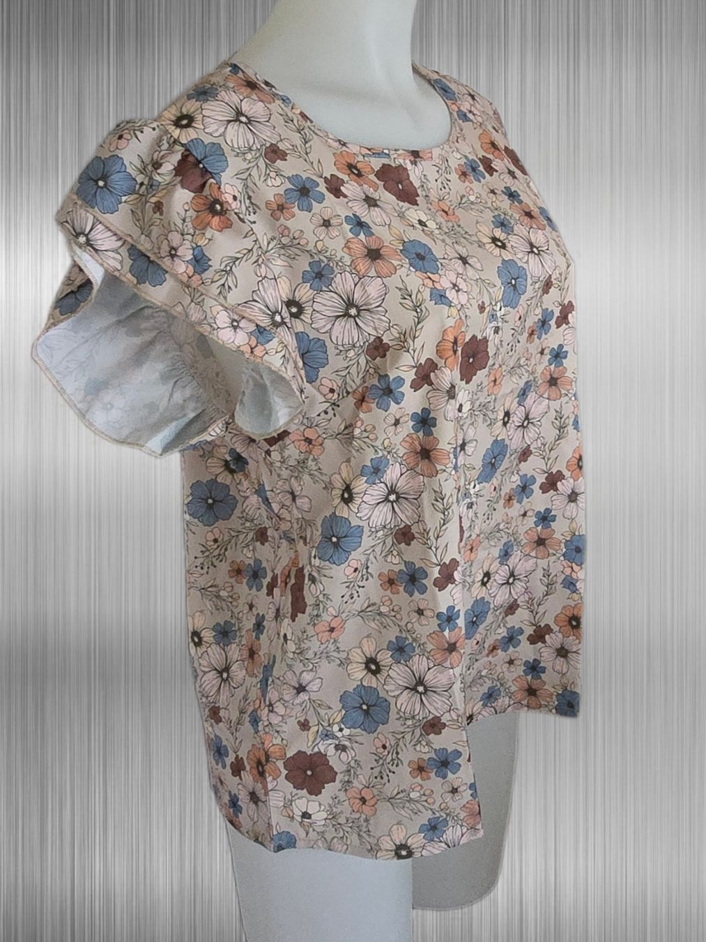 Camicette: Sommerliches Blumen-Shirt – Nuovo e nell'imballaggio originale da Aarburg venduto da Hystoria 2