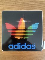 Adidas Vintage Aufkleber Regenbogen Logo Retro