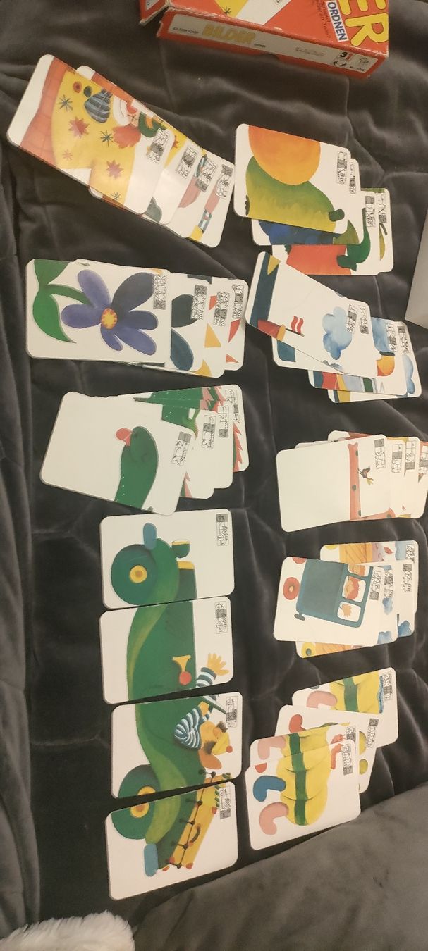 Spiele: Kinder Kartenspiel Bilder ordnen – Gebraucht aus Muri AG von Mupuputs 2