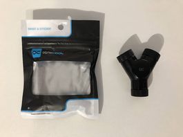 Alphacool Y-Verteiler, 3xG1/4" Innengewinde, Neuwertig