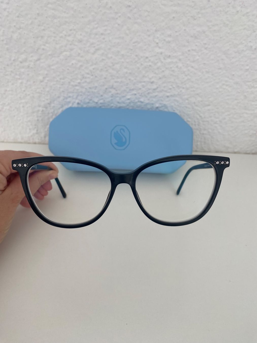 Swarovski Occhiali & Lenti: Swarovski Eyeglasses Frame – Usato da Ponte Tresa venduto da La_Vie_En_Rose