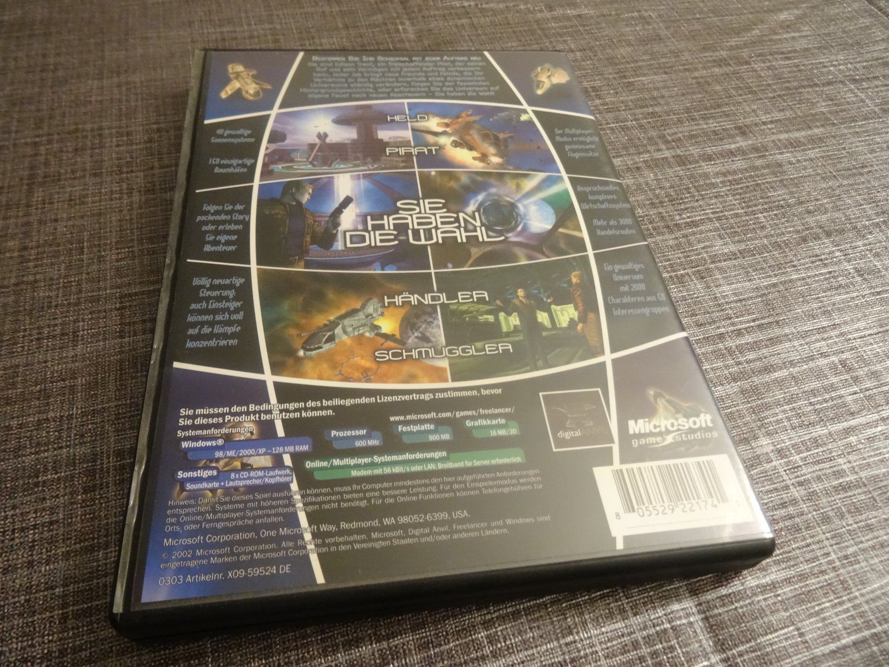 Microsoft Spiele: Freelancer PC Game - – Gebraucht aus Olten von Disc-Ausverkauf 2