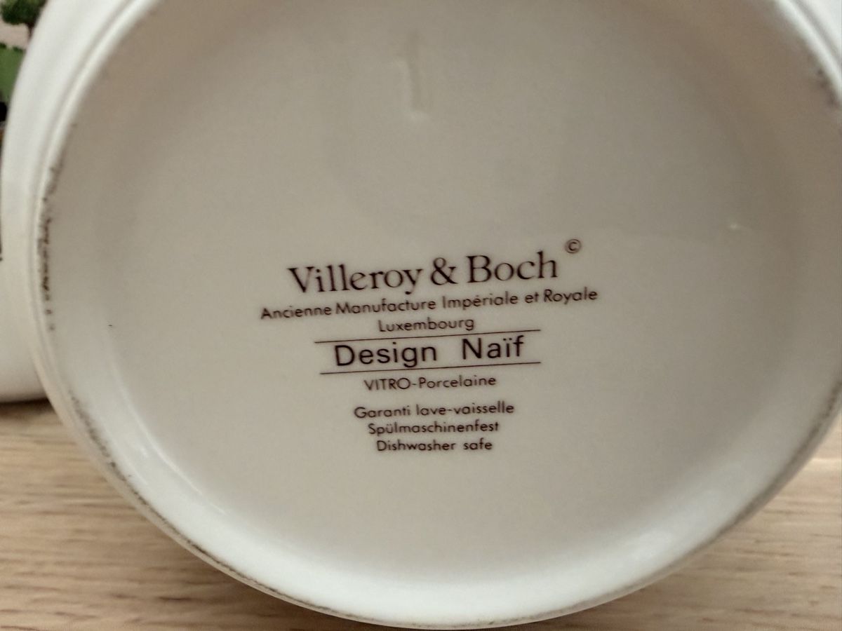 Villeroy & Boch Zuccheriere: Villeroy & Boch 2x Dose Design Naif – Usato da Rorschach venduto da nan_8rts 3