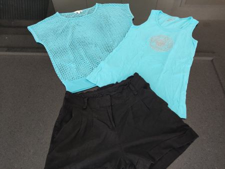 Mädchen Sommer Hose und Oberteile Grösse S