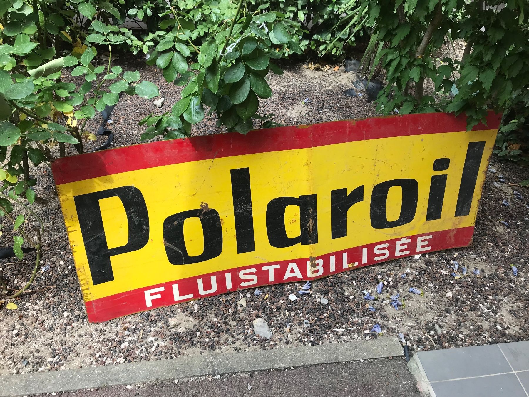 Insegne: Polaroil Blechschild – Usato da Erlinsbach venduto da Stu-ff 3