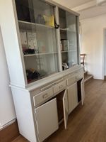 Buffet Schrank Vitrine Glas Tueren Schubladen gebraucht