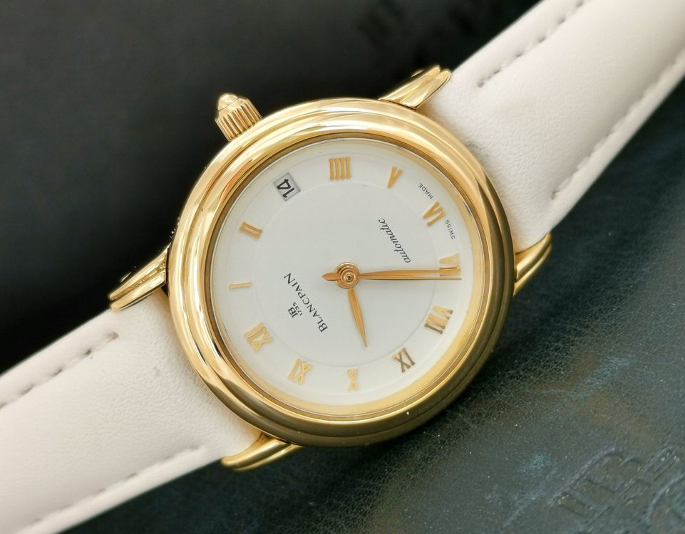 Blancpain Villeret Lady 18K 750 Gold neuwertig Automatic Kaufen