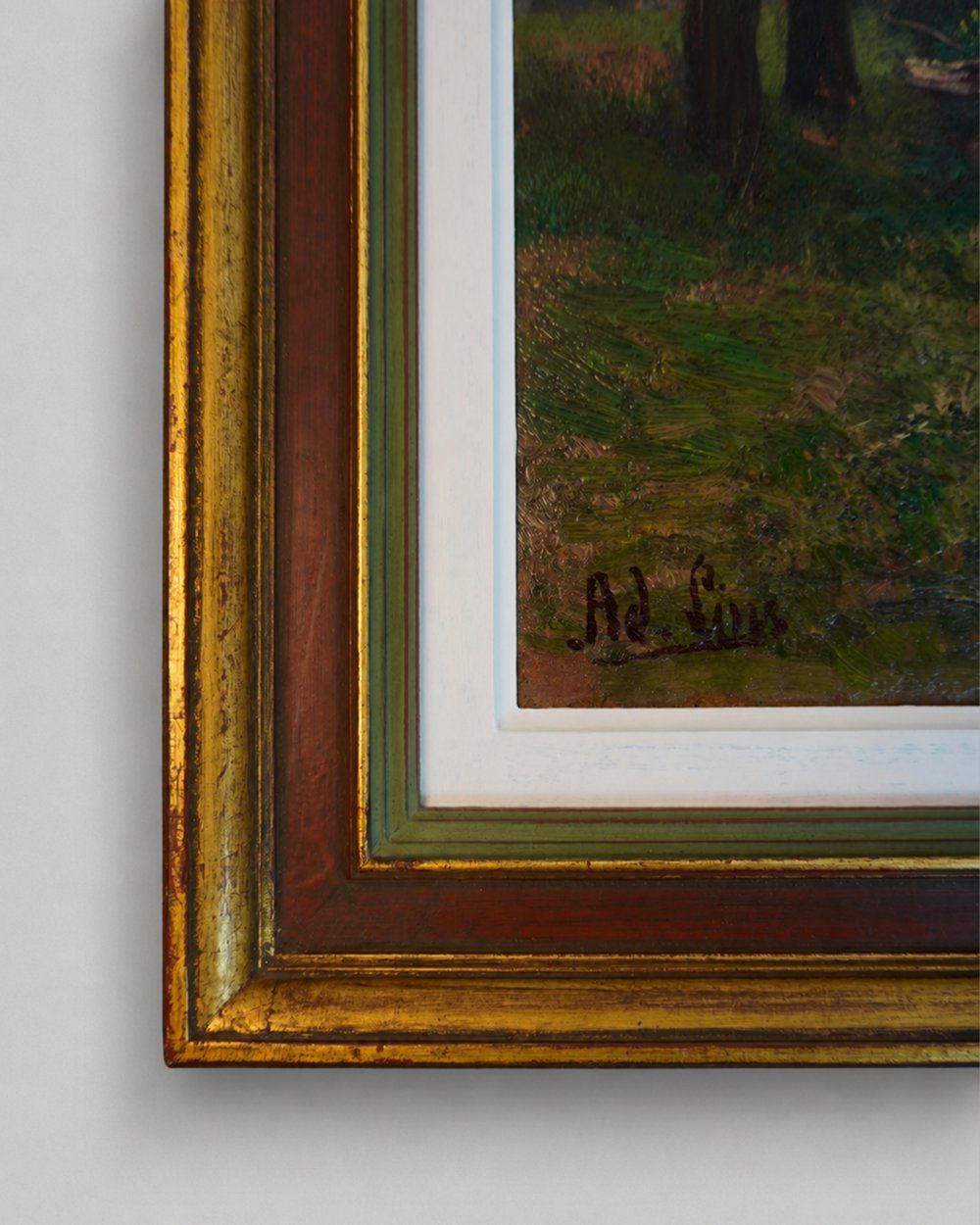Gemälde: TABLEAU ADOLF LINS – Gebraucht aus Moutier von Vintage-signature 1