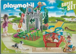 PLAYMOBIL SUPERSET 70010 POMERIGGIO IN GIARDINO new