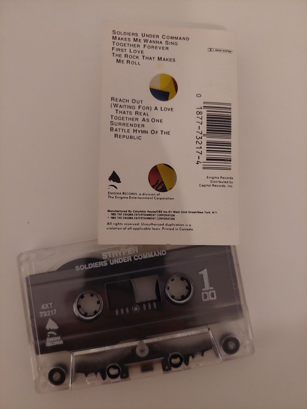 Musicassette: Stryper - Soldiers Under Command, Kassette – Usato da St.Gallen venduto da Tamal0204 1