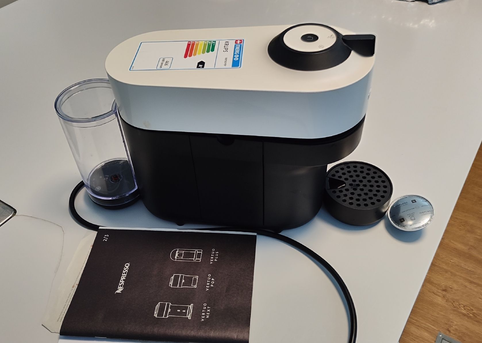 Nespresso Kaffeemaschinen & Espressomaschinen: Kapseln kaffeemaschine Nespresso Vertuo pop – Gebraucht aus Tann von Samimi02