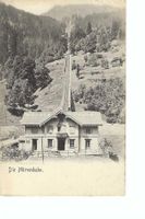 Lauterbrunnen, alte Talstation der Mürrenbahn, Standseil