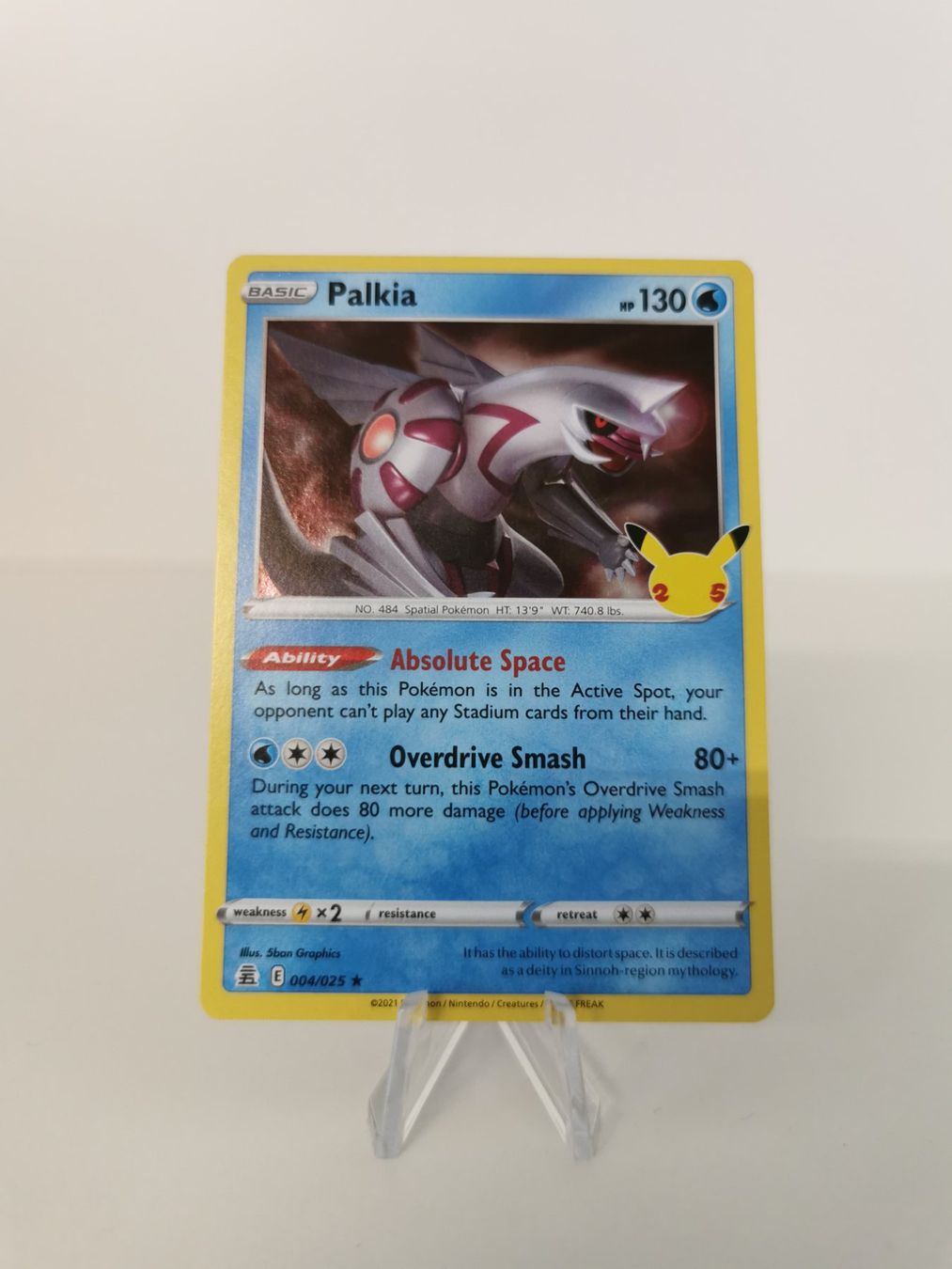 Pokémon Carte collezionabili: Palkia - Pokemon 004/025 – Usato da Dulliken venduto da Sefty