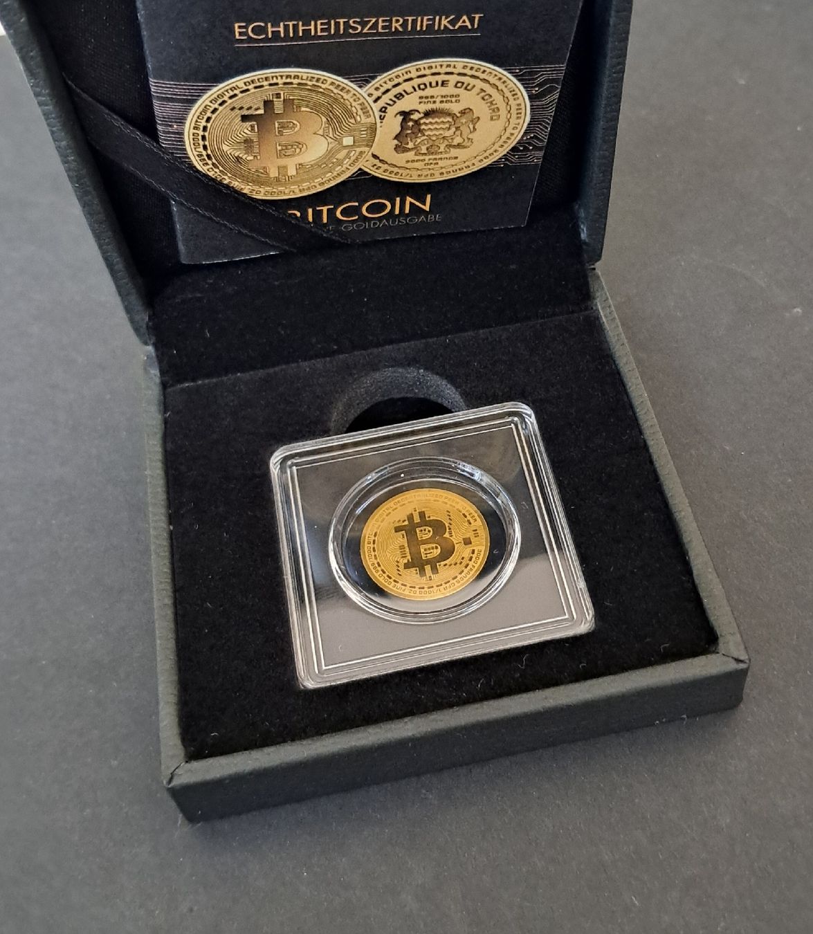 1/1000 OZ Goldmünze Bitcoin, Gold 999 (Neu und originalverpackt) in  Weinfelden für CHF 33 – mit Lieferung auf Ricardo kaufen