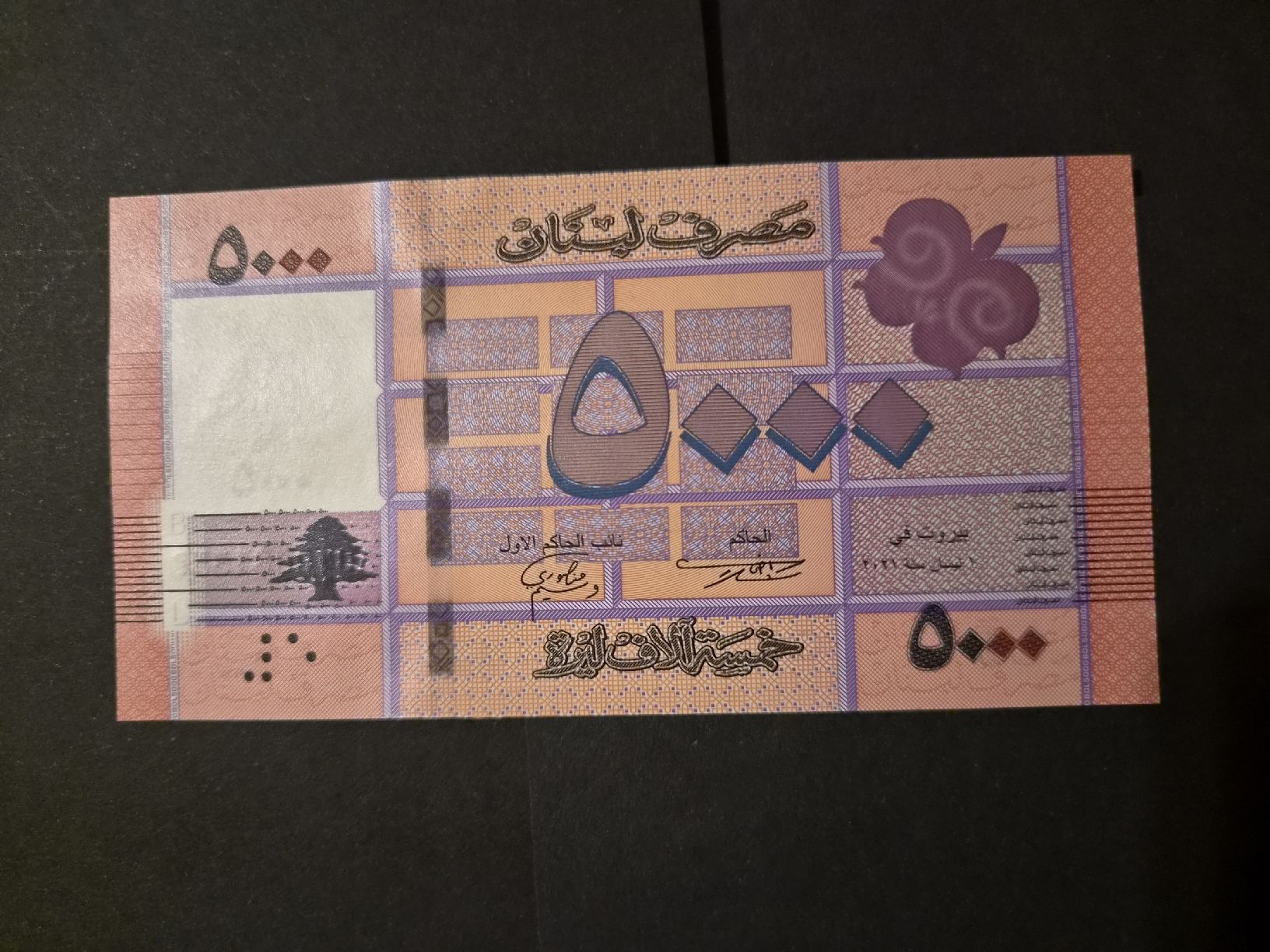 Banconote: Liban 5.000 livres P91 UNC – Nuovo (secondo la descrizione) da Versoix venduto da rucio 1