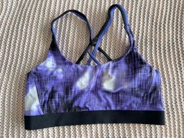 Brassiere de sport violette