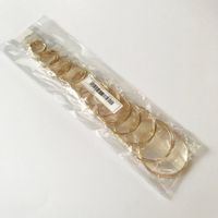 Creolen, Ohrringe, Modeschmuck, 12 Stück
