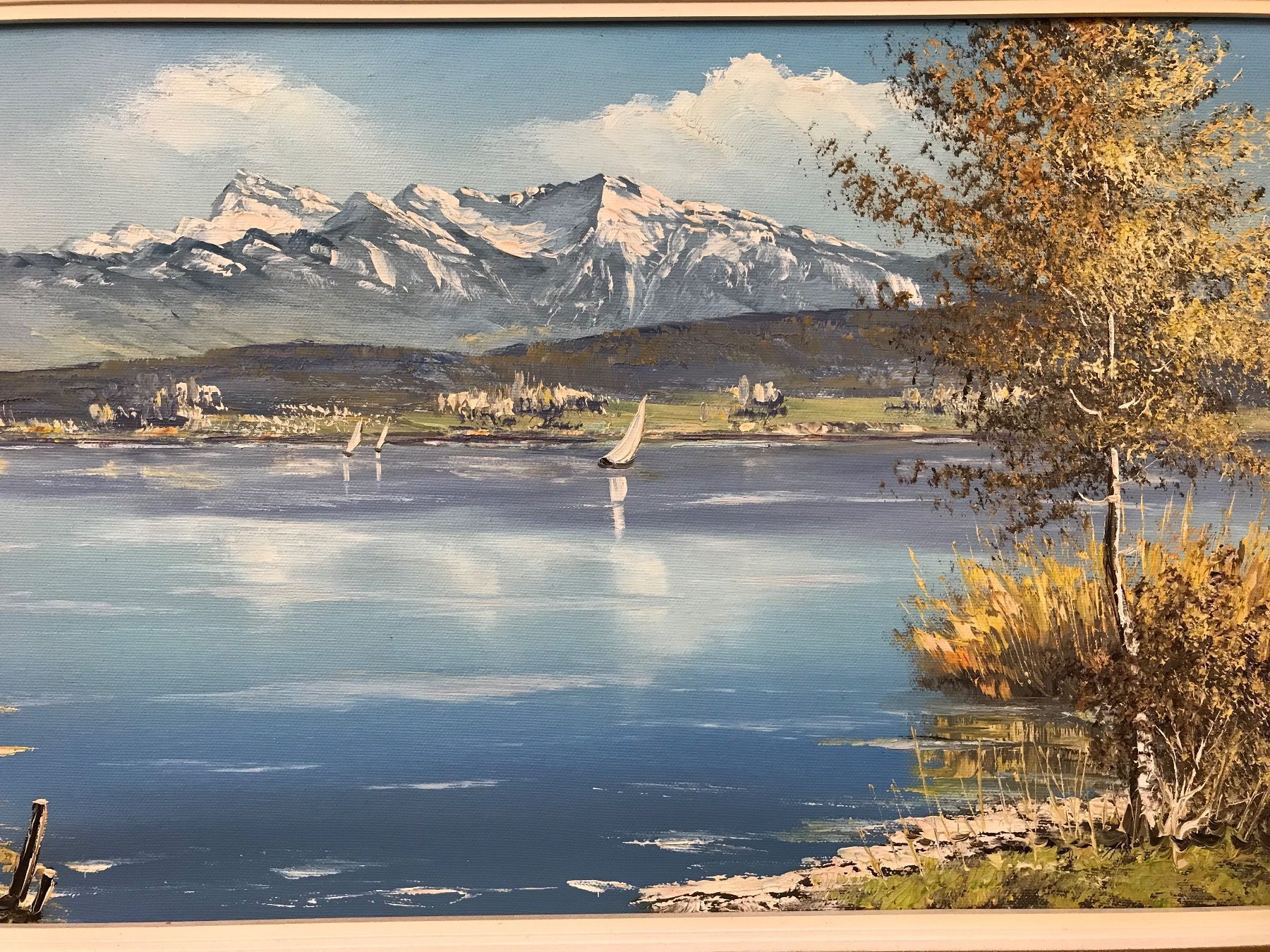 Tableaux: Öl Gemälde Signiert E. Burger  83x48cm – D'occasion à Zürich par Artnuvo 1
