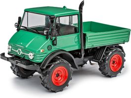 Mercedes-Benz Unimog U406 U84 1971-1989 grün / schwarz / rot