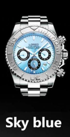 Orologi: Loreo Automatik Chrono Sky Blue – Nuovo (secondo la descrizione) da Arbon venduto da Helmuth 5