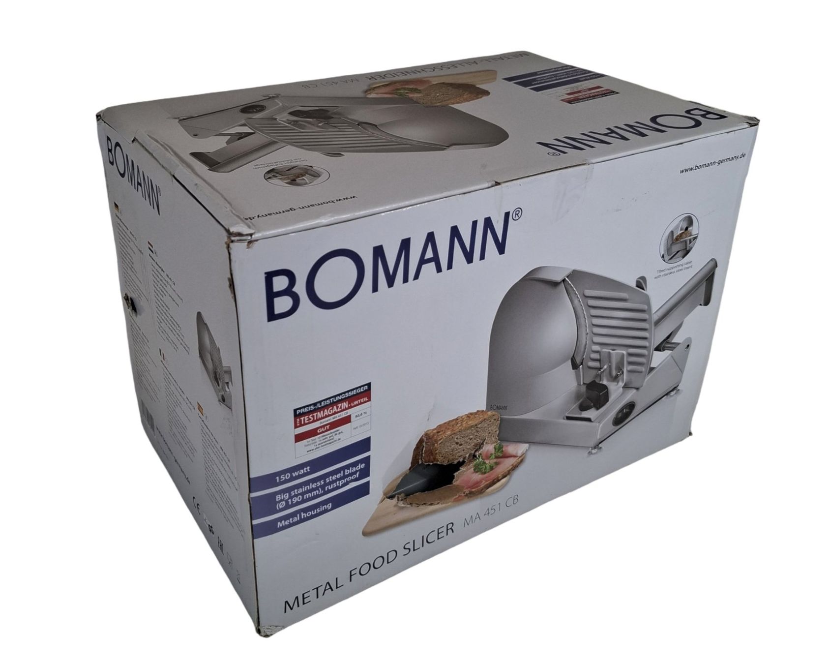 Elettrodomestici da cucina: BOMANN Allesschneider Fleisch + Brotschneider – Nuovo (secondo la descrizione) da Wil SG venduto da Restwert_Wil 4