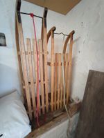 Davoser Schlitten, Holzschlitten, gebraucht, Top Zustand!