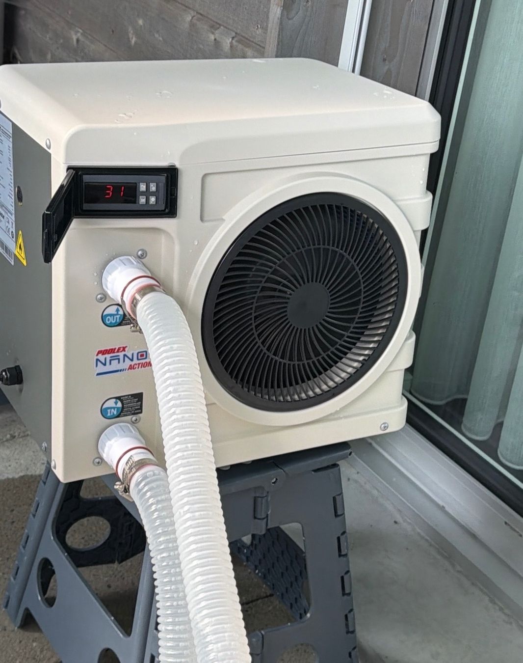 Radiateurs: Wärmepumpe Poolex Nano – D'occasion à lyss par AuDiRs7_3250
