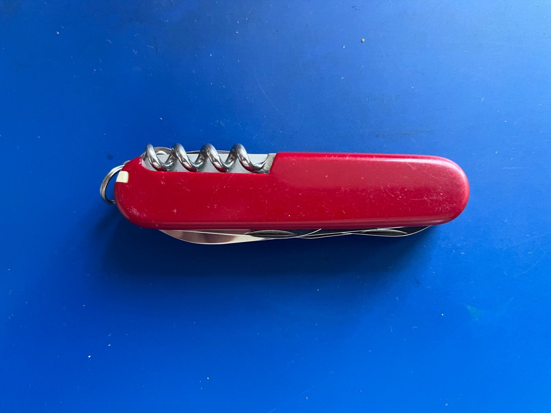 Victorinox Coltelli tascabile: Victorinox Messer mit Werbung auf Klinge – Usato da Dintikon venduto da Redgar58 2