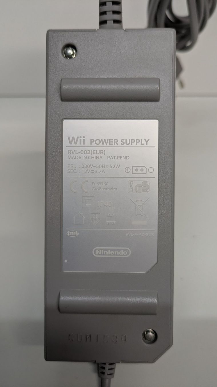 Nintendo Adapter & Kabel: Original Nintendo Wii Netzteil / Power Supply – Gebraucht aus Menziken von mame18 1