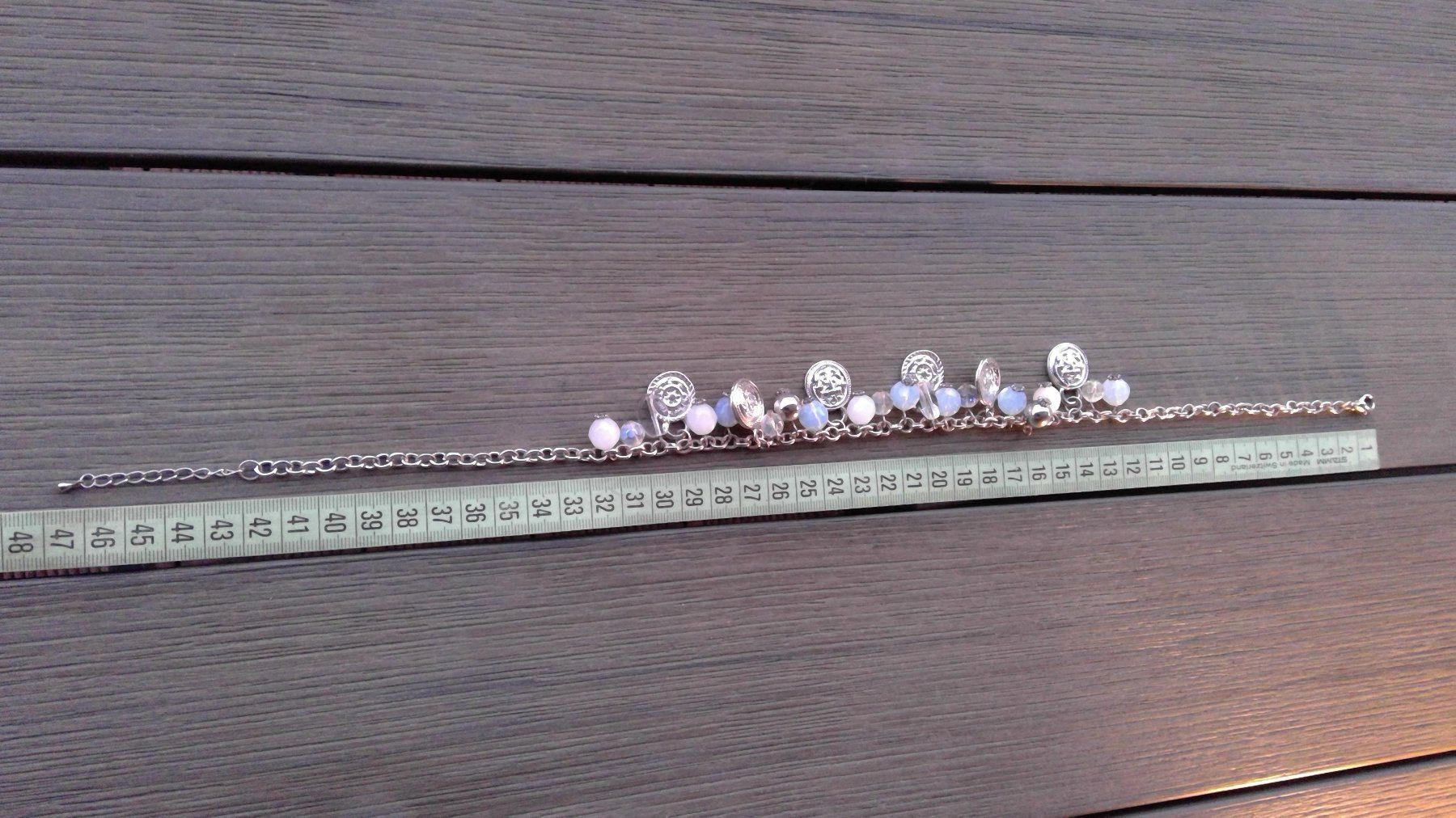 Catenine: Collier avec perles & médaillons métalliques, NEUF – Nuovo e nell'imballaggio originale da Agiez venduto da chouchanelle 4