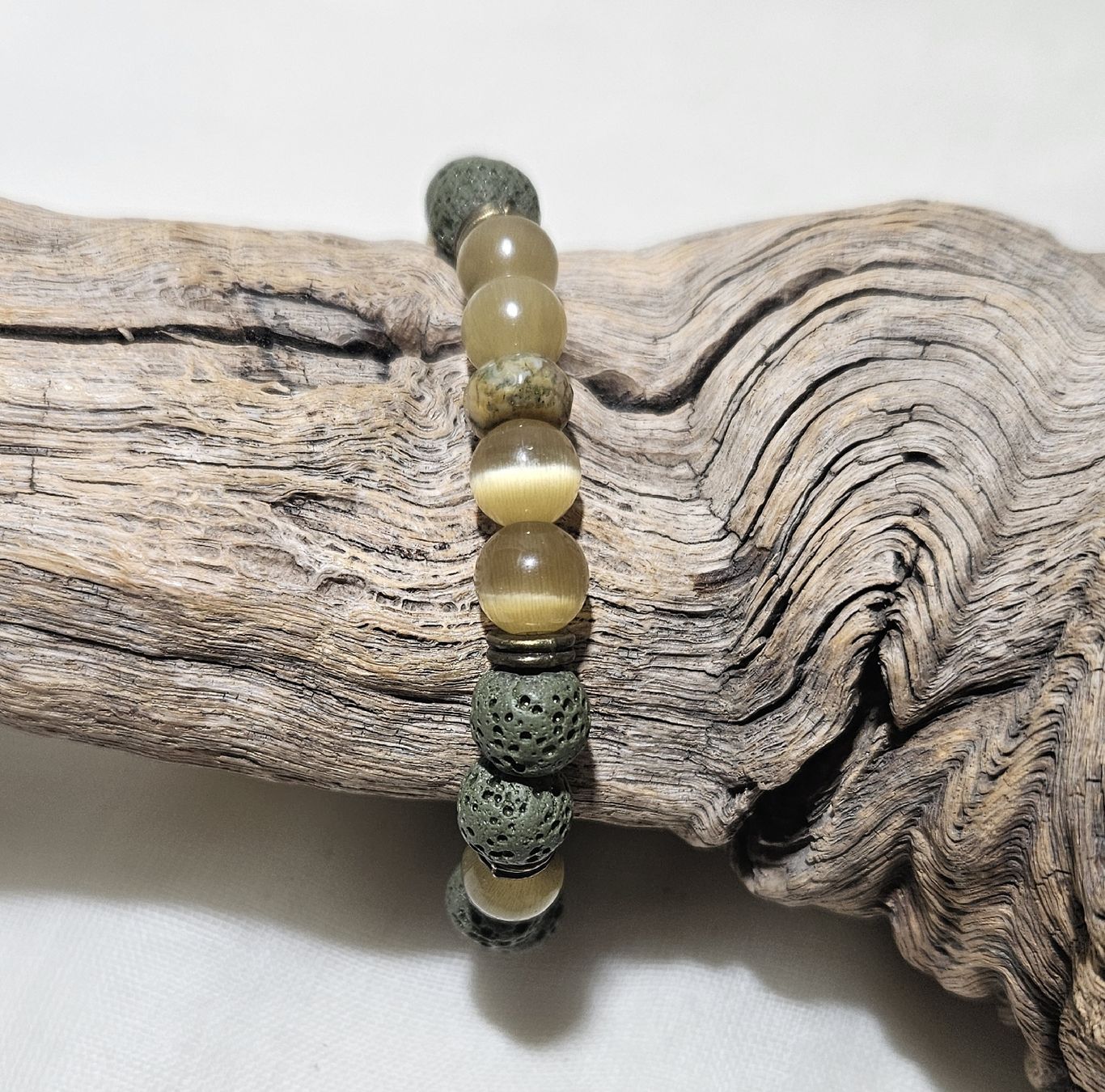 Armbänder & -reifen: olive Lavastein Mix-Armk. - Spendenaktion – Neu (gemäss Beschreibung) aus Unterkulm von Nachtigall 4