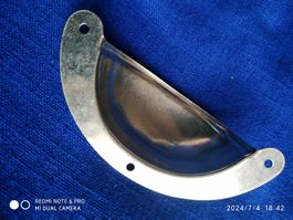 Muschelgriff antik Schublade Alu Möbel 7.5 x 3.5 x 2 cm
