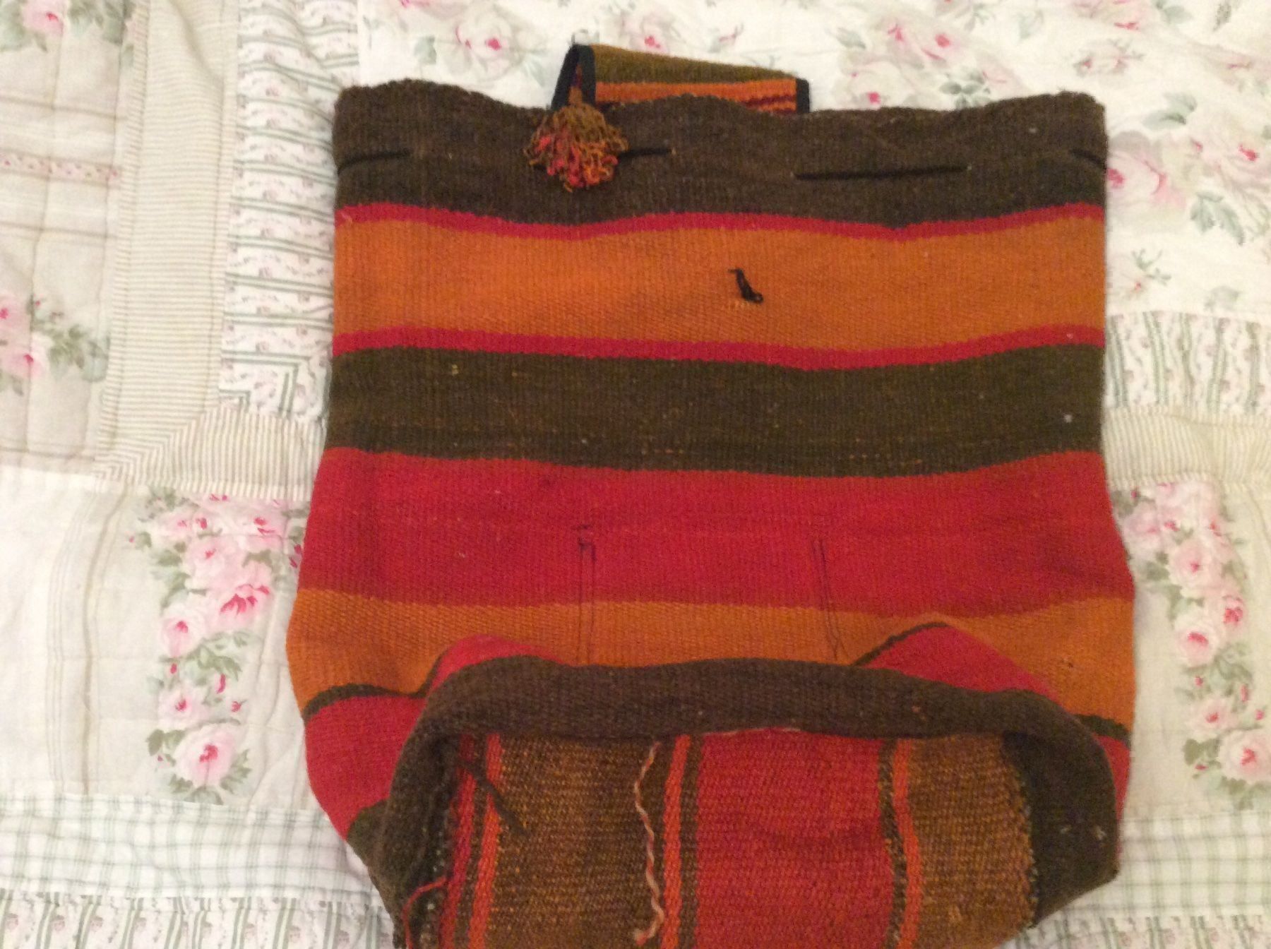 Zaini: Andean peruanischer Rucksack handgewebte – Nuovo (secondo la descrizione) da Winterthur venduto da Kristiinag 1